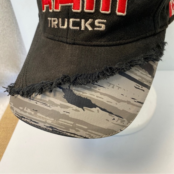 Dodge Ram Trucks Trucker Hat Adjustable Black with Red 2008 Truck photo - Picture 7 of 11